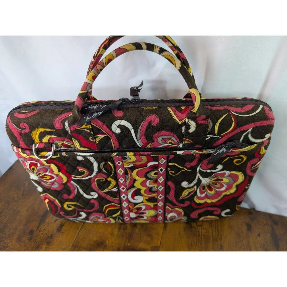 Vera Bradley 17” Hard Case Laptop Tablet Retired 